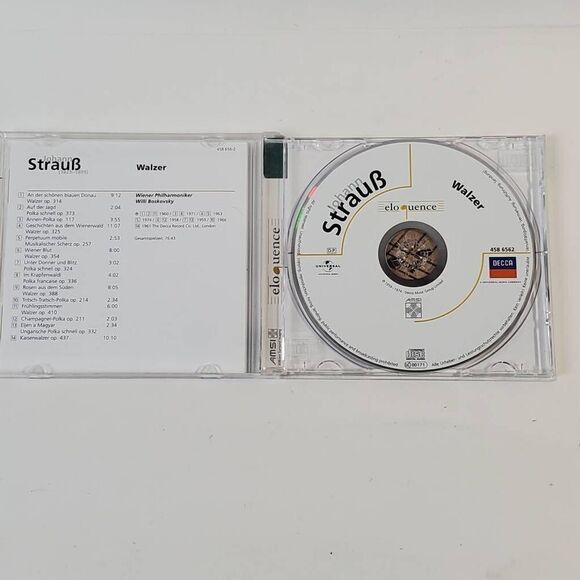 Johann Strauss: Waltzes by Willi Boskovsky (CD, 2000) - Picture 2 of 5